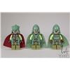 Image 1 : Three Lego Lord of The Rings Minifigures Including King of the Dead, Soldier of the Dead 1, and Sold