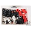 Image 1 : Selection of Lego Star Wars minifigures incuding Kylo Ren, Darth Vader (Missing Helmet) 3 Storm troo