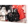 Image 3 : Selection of Lego Star Wars minifigures incuding Kylo Ren, Darth Vader (Missing Helmet) 3 Storm troo