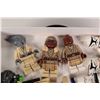 Image 3 : Selection of Lego Star Wars minifigures including Mace Windu, Stass Allie, Coleman Trebor, 3 Clone T