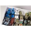 Image 3 : Selection of Lego Star Wars minifigures including 3 Clone Scout Troopers (41st Elite Corps), 2 Kashy