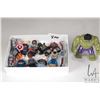 Image 1 : Selection of Marvel Super Heros minifigures including Hulk, Killmonger, Captain America, Falcon, etc