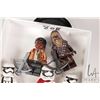 Image 3 : Selection of Lego Star Wars minifigures including Finn, Chewbacca, First Order Stormtroopers,