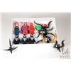 Image 1 : Selection of Lego Marvel Super Heros minifigures 3 Venoms, Iron Spider, Magneto, Mary Jane.