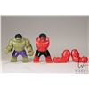 Image 1 : Selection of Lego Marvel Super Heros minifigures Hulk and the Red Hulk big figs