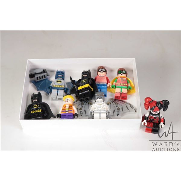 Selection of Lego Teenage Mutant Ninja Turtles minifigures including, Rapheal, Donatello, Leonardo, 