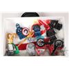 Image 1 : Selection of Lego Marvel Super Heros minifigures including Iron Skull, Red Skull, Thor, Captain Amer