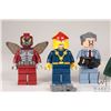 Image 2 : Selection of Lego Marvel Super Heros minifigures from set Spider-Man: Daily Bugle Showdown No. 76005