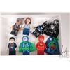 Image 1 : Selection of Lego DC Super Heros minifigures Martian Manhunter, Flash, Clark Kent/Superman switch, C