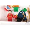 Image 3 : Lego Big Bang Theory minifigures Sheldon, Leonard, Raj, Howard, Penny. All in superhero costumes.