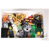 Image 1 : Selection of Lego Ninjago minifigures including Lloyd (gold), Shark Army Octopus, Shark Army Angler,