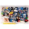 Image 2 : Selection of Lego keychains and magnet figures including, General Obi-Wan, Aayla Secura, etc.