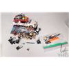 Image 1 : Lego Ghostbusters set Ecto 1 & 2 No. 75828 pre built kit with minifigures and manual. NOTE: Legs on 