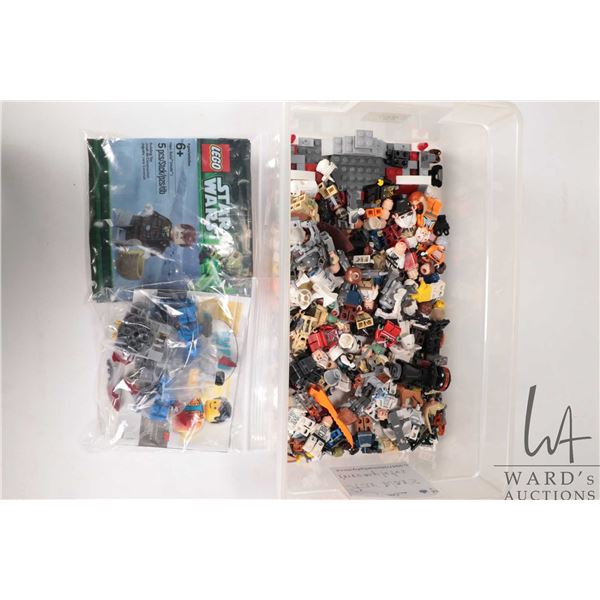 Large Selection of Lego Star Wars minifigures and parts including Stromtroopers, Han solo polybags, 