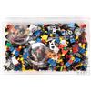 Image 1 : Selection of Lego Minifigures including Gold Tooth, Indian Chief head, Tartan Batman, Power Miner et