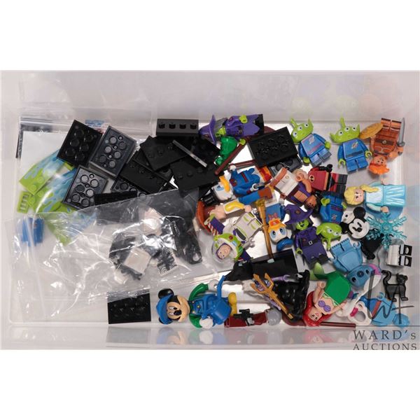 Selection of Lego Disney Minifigures including Donald Duck, Stitch, Hercules etc.