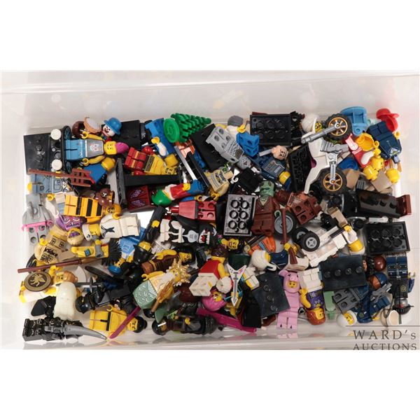 Selection of Lego Minifigures including Constable, Evil Dwarf, Bumble Bee Girl, Orca etc.
