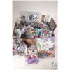 Image 1 : Large selection of Lego building bricks and accessories, Mega Bloks figures including Smurfs etc.
