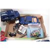 Image 2 : Selection of Playmobile police vehicles and figures plus an M&M's candy dispenser