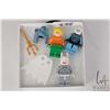 Image 1 : Three Lego DC Super Heros minifigures Aquaman, Arctic Batman, Mr. Freeze