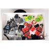 Image 1 : Selection of Lego DC Super Heros minifigures including Posion Ivy (Extra torso and legs), 3 Scuba Ro