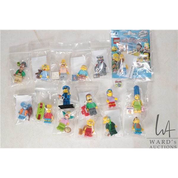 Complete Lego Simpsons CMF Series 1 Set, missing Nelsons bat