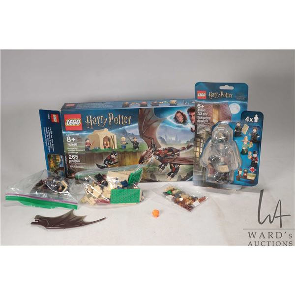 Lego Harru Potter opened Hungarian Horntail Triwizard Challenge, plus a minifugre set.