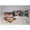 Image 1 : Three Lego Star Wars kits including "Naboo Starfighter Microfighter"