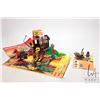 Image 1 : Two prebuilt Lego "Castle" sets including Dragon Wagon No. 6056 with 2 minifigures, original box and