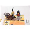 Image 2 : Two prebuilt Lego "Castle" sets including Dragon Wagon No. 6056 with 2 minifigures, original box and