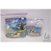 Image 1 : Two Lego sets including Shark Attack No. 6599 with original manual and Aerial Recovery No. 6462. Com