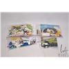 Image 2 : Four Lego "City" sets including Small Car (3177), Police Helicopter (7741), Seaplane (3178), and Cam