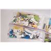 Image 3 : Four Lego "City" sets including Small Car (3177), Police Helicopter (7741), Seaplane (3178), and Cam