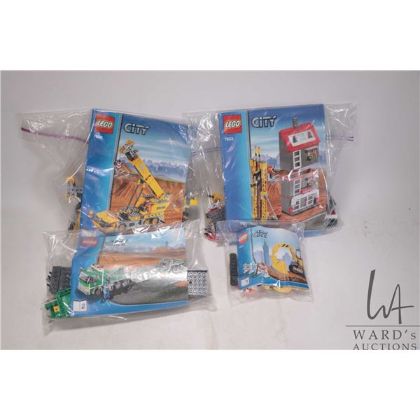 Lego "City" Construction Site No 7633 with original manuals. Completeness not guaranteed or confirme