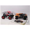 Image 1 : Two prebuilt Lego sets including Monster Jam ThunderROARus Pull-Back No. 42200 and NEOM Mclaren Extr