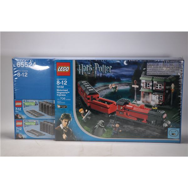 Lego Harry Potter Motorized Hogwarts Express Bundle Pack set No. 65524 including sets 10132, 4515