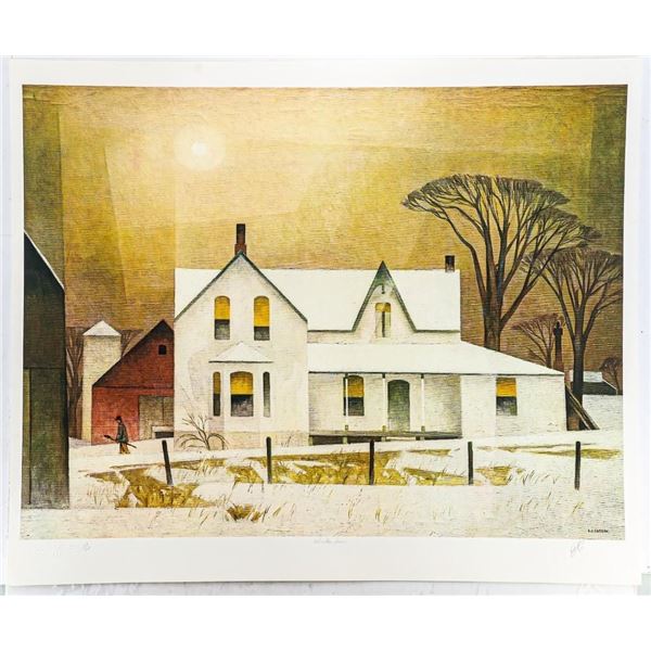 A. J. Casson (1898Ð1992) - " Winter Sun " - 20 x 2