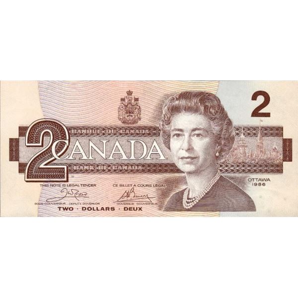 Canada 1986 Two Dollars  (AUL) UNC