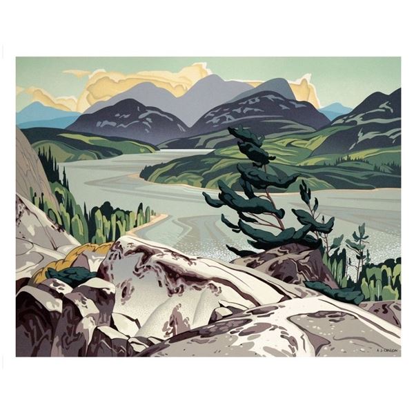 A.J. Casson "Above La Cloche" 16x20 Ultra Fine Gic