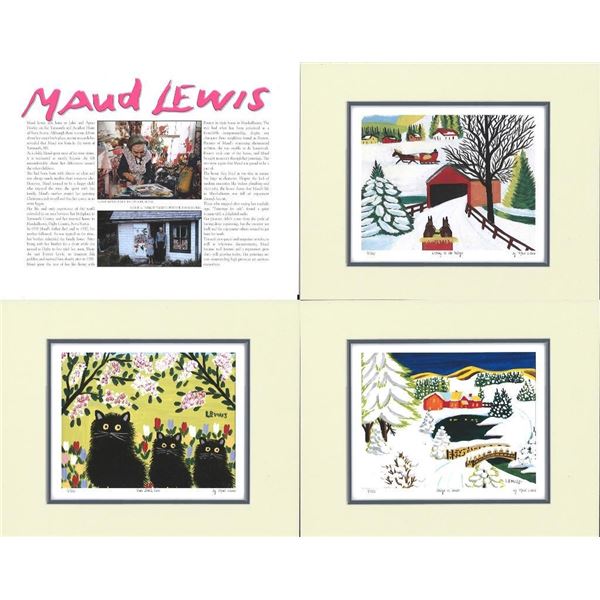 "MAUD LEWIS" Canada's Favourite Folk Artist Collec
