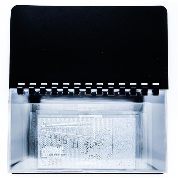 .999 Fine Silver Leaf - EURO Replica Note Collecti