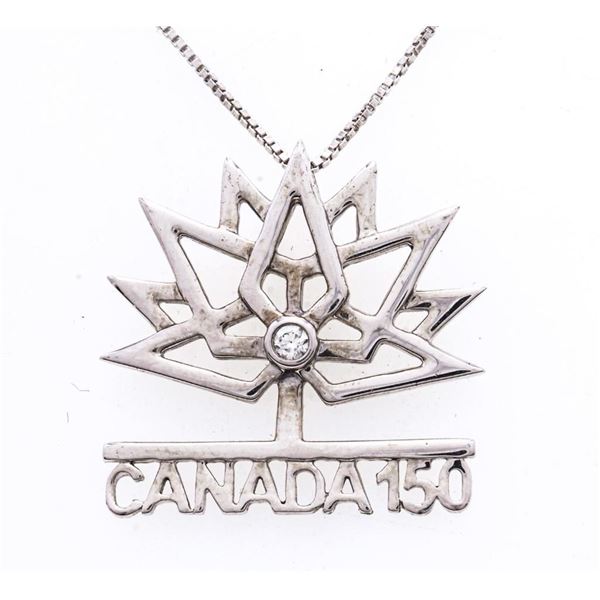 Glacier Fire - Canadian Diamond Necklace Certified