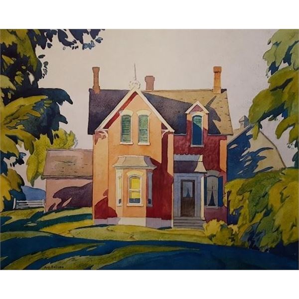 A. J. CASSON . (1898-1992), OLD HOUSE ON BAYVIEW ,