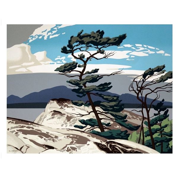 A.J. Casson ÒWhite PineÓ 16_20_ Ultra Fine GiclŽe
