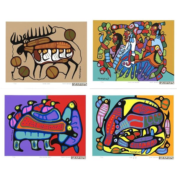 Norval Morrisseau (1931-2007) - Art Folio No. 9 -