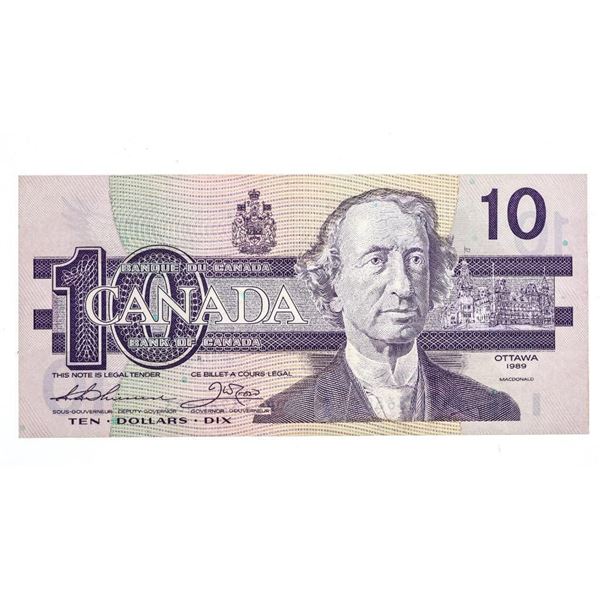 Canada 1989 Ten Dollars (ADX) UNC OLMSTEAD ORIGINA