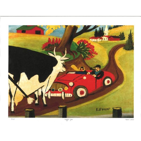 MAUDE LEWIS  Canada's Folk Artist "Traffic Jam" 11