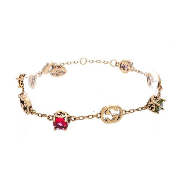 Estate - Gemstone Bracelet GG Luxury Brand Logos (