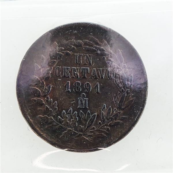 1891Mo Mexico 1Ctv EF40 ICCS