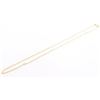Image 2 : 18kt Gold Overlay Curb Link Chain/Necklace 20"